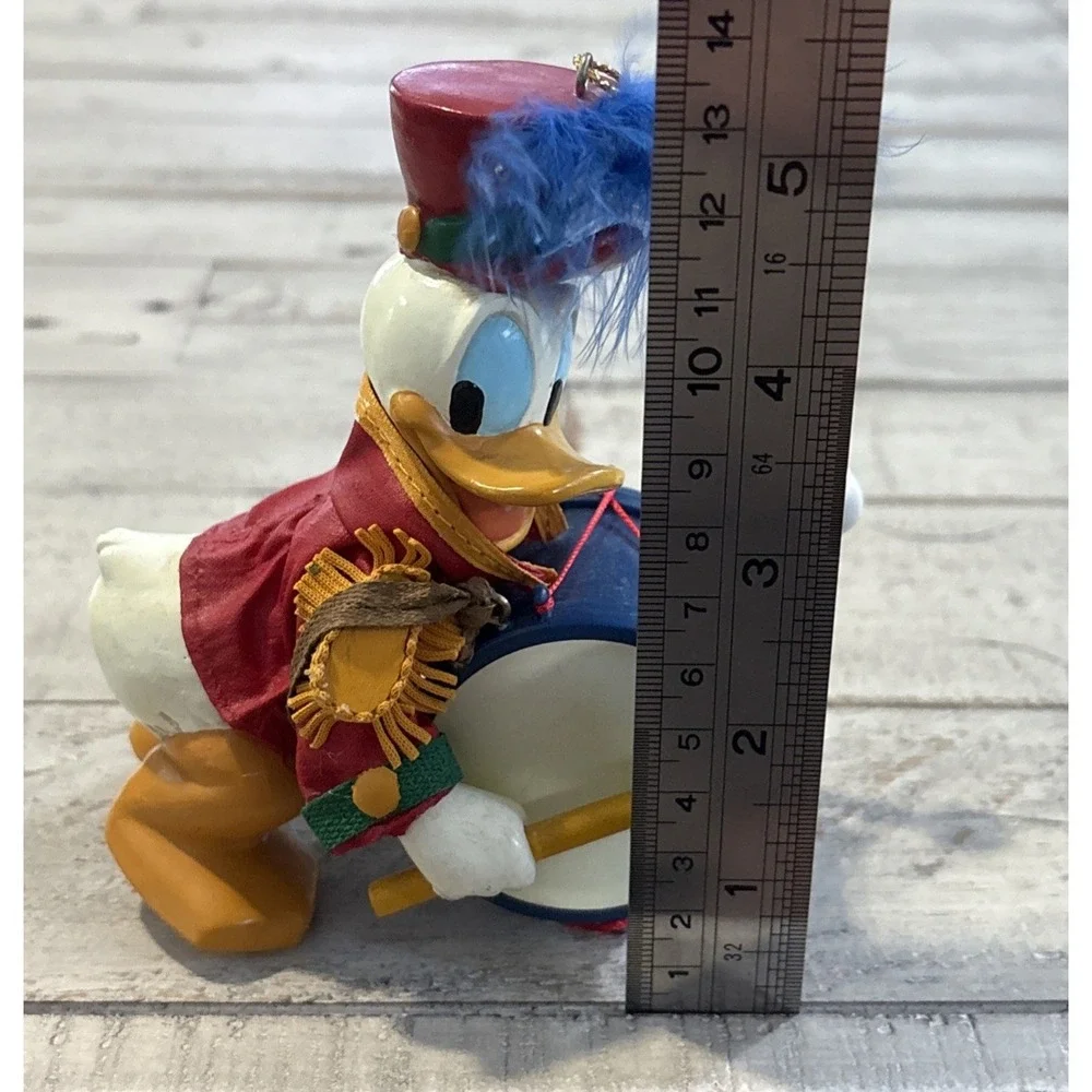 Kurt S Adler Disney Donald Duck Marching Drum Vintage Christmas‎ Ornament